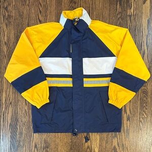 Vintage 90s Vibrant Rain Jacket